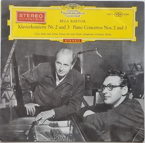 Ferenc Fricsay, Geza Anda: Bartok- Piano Concerto No 2 & 3 / DGG red stereo ED1 - Picture 1 of 3