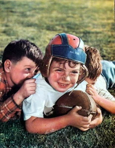 Vintage 50er Jahre Fußball Jungen - Bild 1 von 1