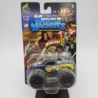 Muscle Machines Chevrolet Dracula Truck Blue 1:72 HI-REV #71192 FREE SHIPPING - Image 1 of 4