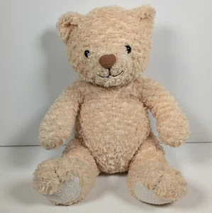 Vintage Mothercare beige hellbraun Teddybär Baby weiches Plüschtier 9 Zoll - Bild 1 von 6