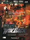 WinBack Covert Operations N64 PS2 2001 Vintage Print Ad Official Art