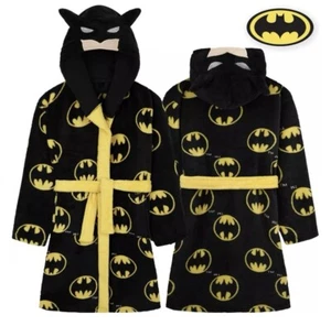 DC Comics Niños Vestido Niños Con Capucha Polar Batman Bata 13-14 años - Imagen 1 de 5