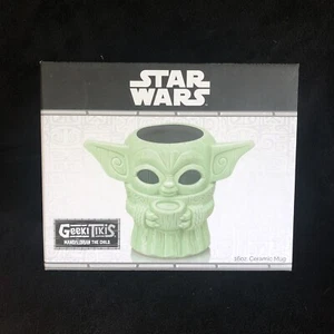 Geek Tiki Grogu Baby Yoda mit Suppenschüssel Tiki Becher Neu - Bild 1 von 2