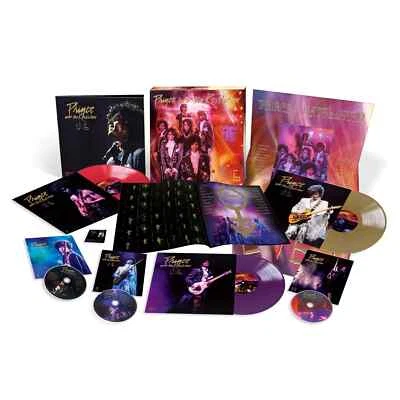 Prince & Revolution - Live GOLD RED PURPLE COLOR Vinyl 3xLP 2xCD Bluray BOX SET - Image 1 of 3