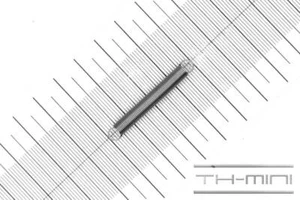 Zug-Feder 0,5mm Haken Öse 5x39,4mm 0,9kg Spiral Edel-stahl rostfrei Metall - Bild 1 von 1