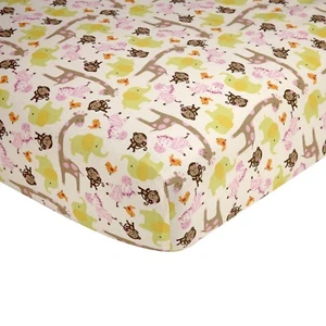 Carter's Jungle Jill Fitted Sheet - Picture 1 of 1