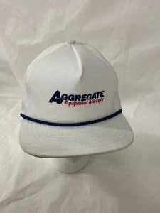 Vintage Aggregate Equipment & Supply Snapback Cap Made in USA - Picture 1 of 8