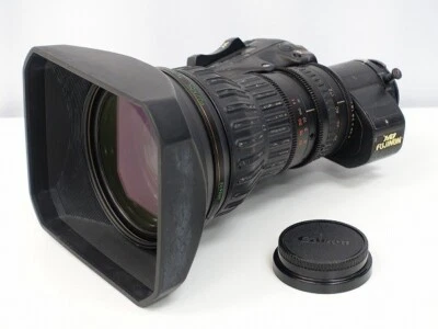 Fujinon HA22x7.8BERM-M48 HD 2/3" Broadcast Lens Working, JUNK - Image 1 of 4