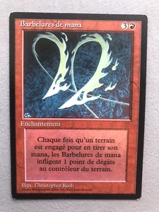 Mtg Carte Magic Fbb Manabarbs French LP - Bild 1 von 2