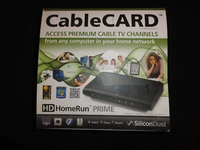 SILICON DUST HD HOMERUN PRIME CABLE-CARD DIGITAL NETWORK TV TUNER - Image 1 of 4