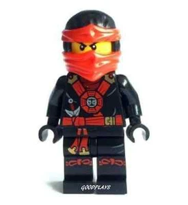 Lego Ninjago Kai - Emblema de torso redondo nuevo del conjunto 70735 minifigura - Imagen 1 de 1