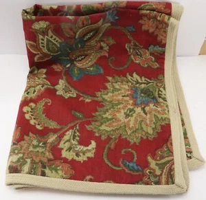 Chaps Home Annabelle Standard Size Pillow Sham Excellent Shape Red - Picture 1 of 1