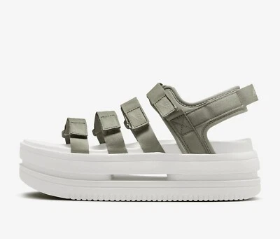 Nike Icon Classic Sandals Light Army Sail Jade Horizon Women's Size 9 DH0224-301 - Image 1 of 4