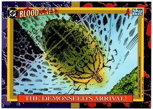 DC Bloodlines 1993 - ¡La llegada de la semilla demoníaca! - Tarjeta coleccionable Skybox #4 - Imagen 1 de 2