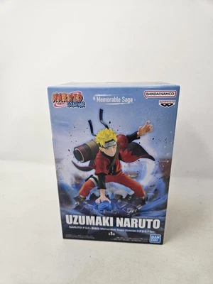 Naruto Shippuden Uzumaki Naruto Memorable Saga Banpresto Figure Statue Bandai - Image 1 of 3