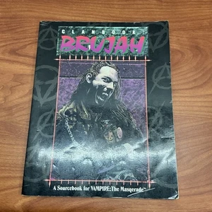 White Wolf Vampire The Masquerade Clanbook - Brujah (1st Ed) VG+ - Picture 1 of 3
