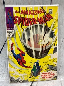 Amazing Spider-Man #61 Kingpin de la Edad de Plata, cubierta de MJ en buen estado/en buen estado Marvel Comics 1968 3,5 - Imagen 1 de 6
