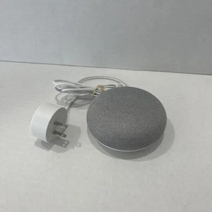 Google Nest Mini H0A Anthrazit Home Smart Lautsprecher mit Original Stromkabel - Bild 1 von 4