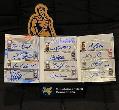 2025 LEAF 历史书 12 RB 签名:Barry-EMMITT-BO Jackson-DAVIS-ALLEN-EARL 1/1 — 第 1/4 张图片