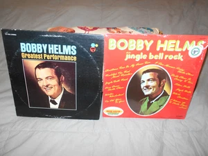 Bobby Helms Jingle Bell Rock Greatest Performances 2 LPs Lot! - Picture 1 of 2