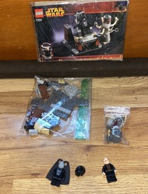 LEGO 7251 Star Wars Darth Vader Transformation Mini-figures & Manual No Box