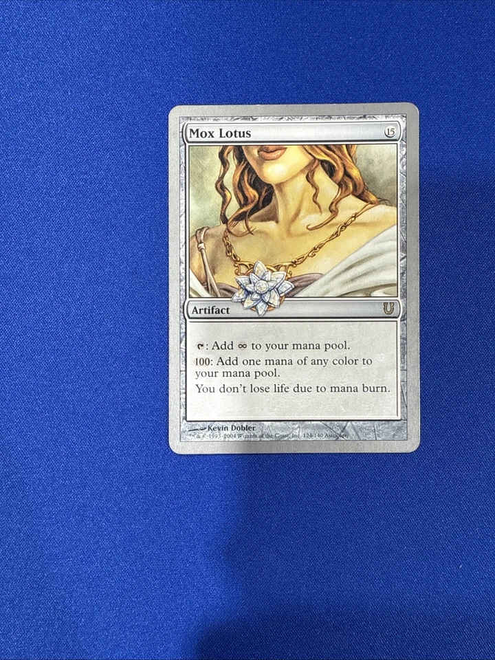 MOX LOTUS ARTIFACT  UNHINGED  RARE MTG Magic The Gathering  NM - Image 1 of 2
