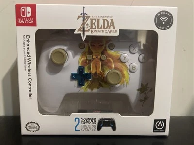 Nintendo Switch Wireless Controller Zelda Breath of the Wild - Princess Zelda - Image 1 of 4