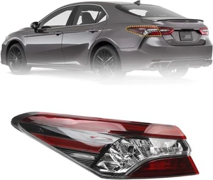 For Toyota Camry XLE XSE 2021-2023 Rear LED Outer Tail Light Assembly Driver Red - Picture 1 of 6