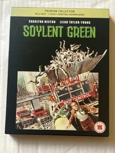 Soylent Green (1973, DVD/Blu-ray) HMV Premium Collection - Charlton Heston - Picture 1 of 24