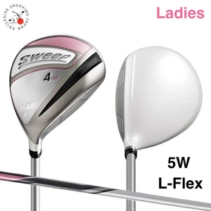 PRGR Golf Ladies SWEEP Fairway Wood 5W 21° NEW Spring Graphite Shaft Pink L-Flex - Picture 1 of 8