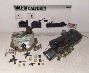 Call of Duty Mega Bloks Landing Craft Invasion Set 06829 WWII fast komplett - Bild 1 von 8