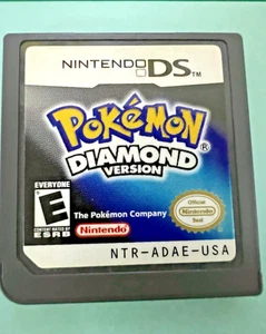 Pokémon: Versión Diamante (Nintendo DS, 2007) Auténtico - Probado - Solo cartucho - Imagen 1 de 5