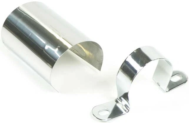 Chrome Ignition Coil Bracket & Chrome Coil Cover - Image 1 of 1