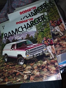lote de 5 folletos Dodge Ram Charger 1979 - Imagen 1 de 1
