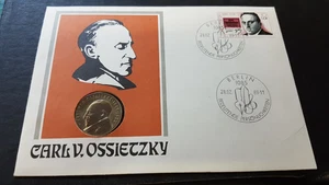 DDR NUMISBRIEF VON 1989 CARL VON OSSIETZKY 5 MARK A DDR 1989 - Bild 1 von 4