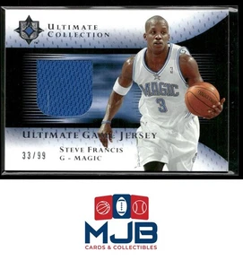 2005-06 Ultimate Collection Steve Francis Ultimate Game Jerseys #33/99 #UJ-SF - Picture 1 of 2