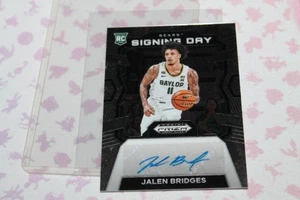 Prizm Draft Picks 2024 día de firma #SD-BRD Jalen Bridges - Imagen 1 de 6