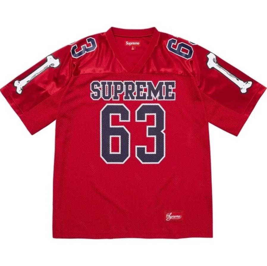 supreme アメフトシャツ size S Supreme(シュプリーム) 24AWPatchwork Yoke Football Top Stone