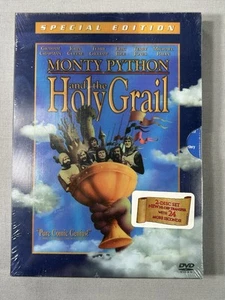 Monty Python and the Holy Grail 2001 DVD 2 Disc Set vintage new old stock - Picture 1 of 9