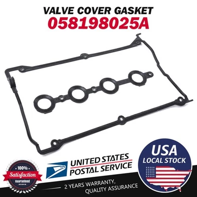 1 juego de juntas de cubierta de válvula de motor para Audi A4 Quattro 1997-2005 058198025A Foto 1 de 4