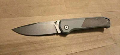 Flytanium 街机折叠刀 3.25 英寸 S35VN 钢制刀片铝带美加达手柄 — 第 1/4 张图片