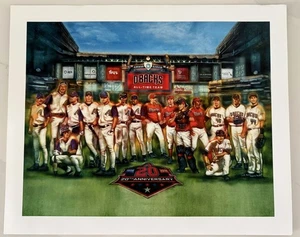 2018 Arizona Diamondbacks Authentic 20th anniversary limited edition print 16x13 - Picture 1 of 3