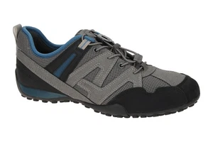 Geox Zapatos SNAKE Gris Zapatos Hombre Zapatillas U4507C 014EK C9042 NUEVO - Imagen 1 de 8