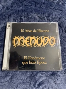 15 Anos de Historia by Menudo CD 2 Discs RCA 1998 BMG US Latin  *Rare*  - Picture 1 of 10