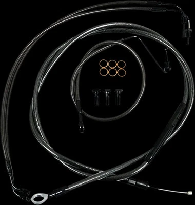 Kit de controles de manillar LA Midnight Mini Ape con ABS Seventy Two 13-16 Foto 1 de 4