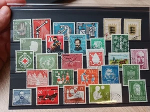 RFA lote de 27 sellos solo años 50 estampillados - valor Michel superior a 120€ - Imagen 1 de 6