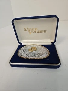 Montana Silberschmiede Rosenmotiv mit zweifarbiger Oberfläche. - Bild 1 von 3