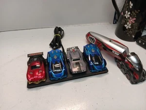 Lot of 4Anki Overdrive and Cars With 1 Truck and Charger Base No Wall Charger - Picture 1 of 5