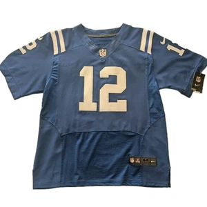Indianapolis Colts Andrew Luck NFL Nike On Field Men Blue Jersey Size 44 - Picture 1 of 12