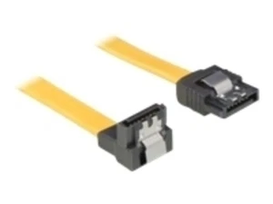 10x DELOCK Kabel SATA 6Gb/s 70cm gelb un/ge Metall - Bild 1 von 2